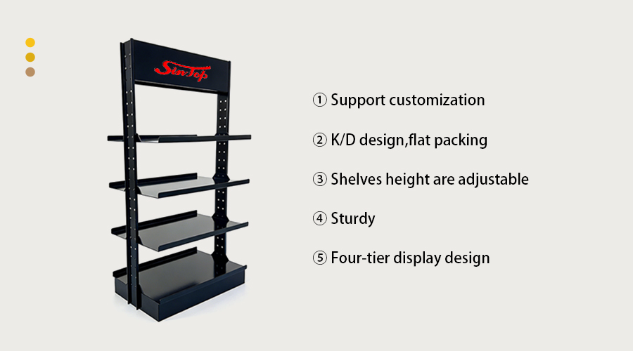 floor beverage display