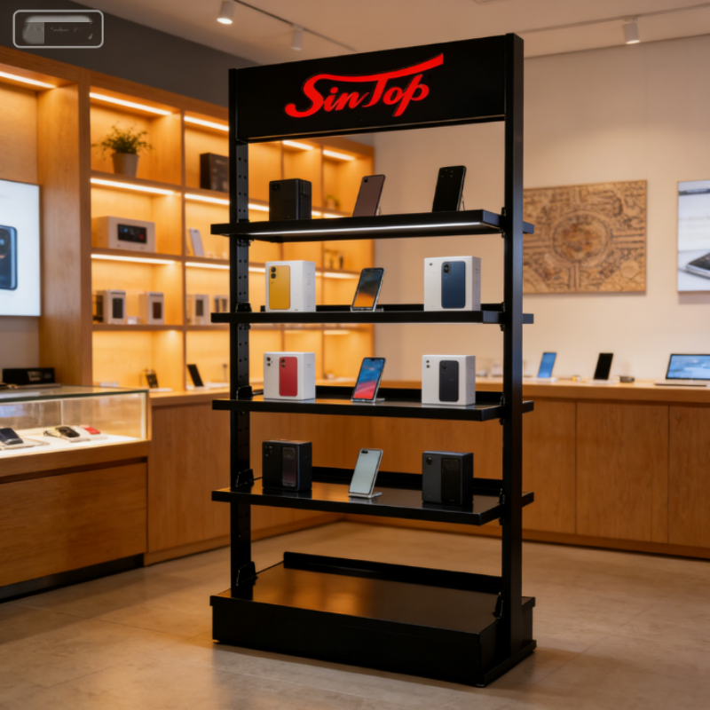 floor beverage display