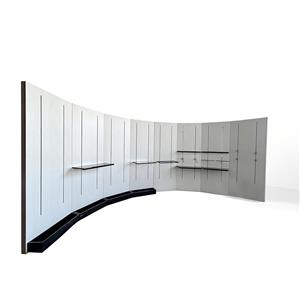 Sistem Paparan Slatwall Berbentuk U