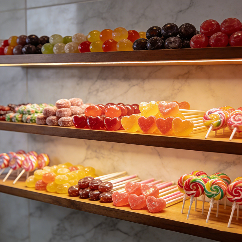 bread display shelving