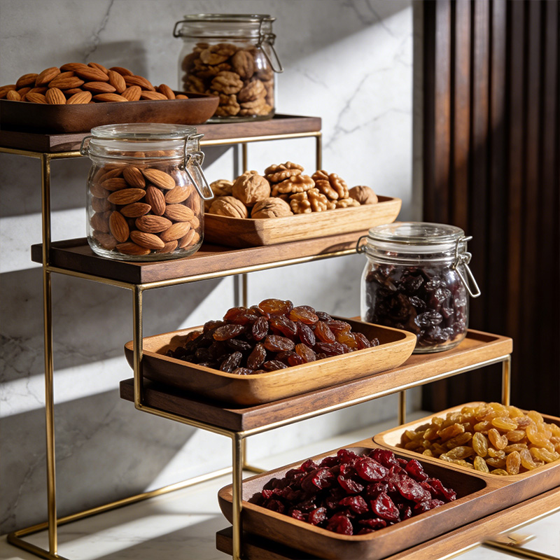 candy display shelves