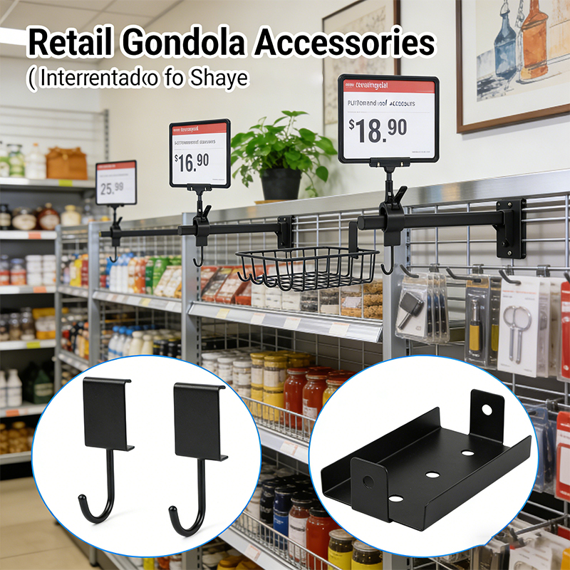 retail gondola accessories