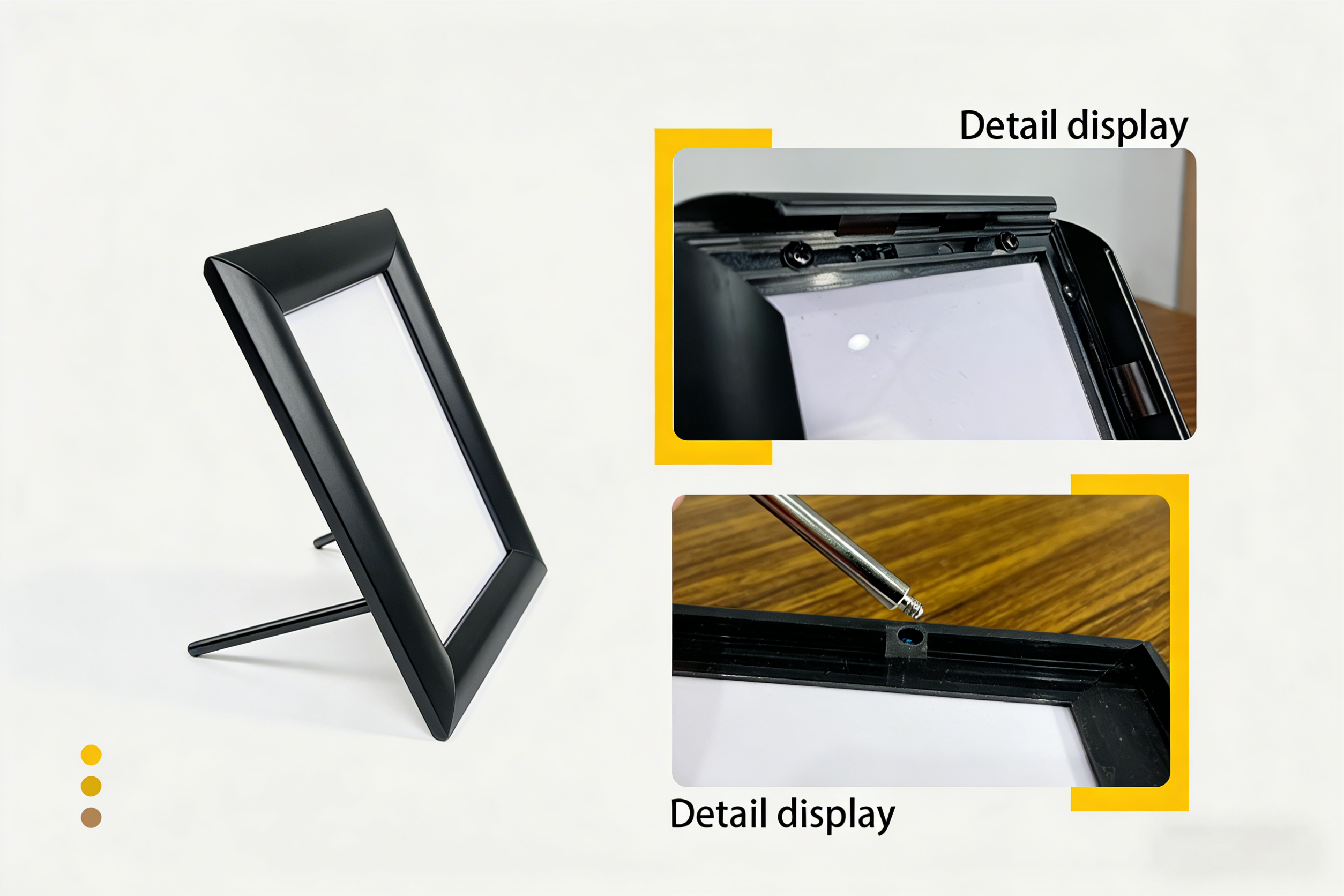 aluminum photo frame stand aluminum photo frame stand