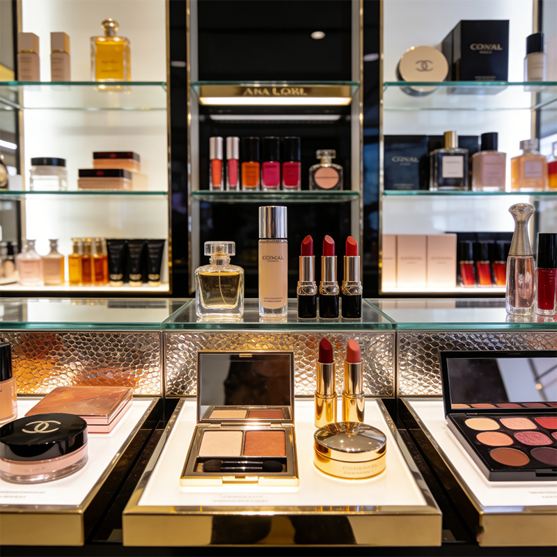 cosmetics display accessories