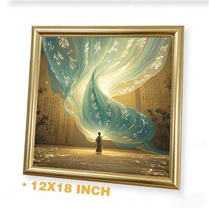 กรอบรูปอลูมิเนียมพร้อมขาตั้งตั้งโต๊ะ