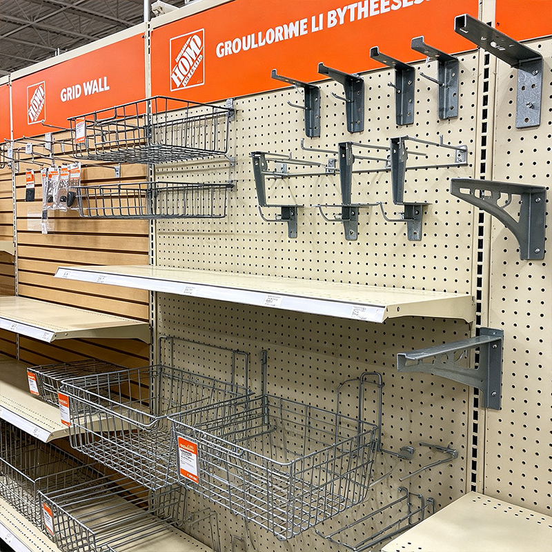 slatwall wire basket accessories