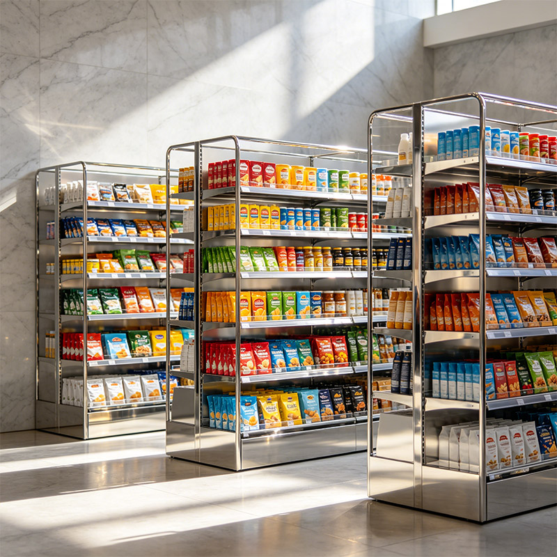 supermarket display stands