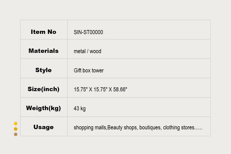 cosmetic display stand