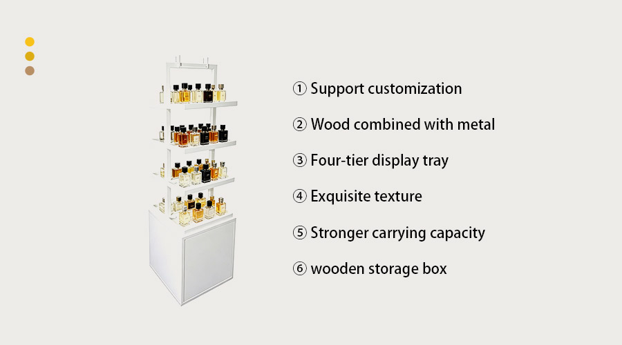 multi tier retail display stand