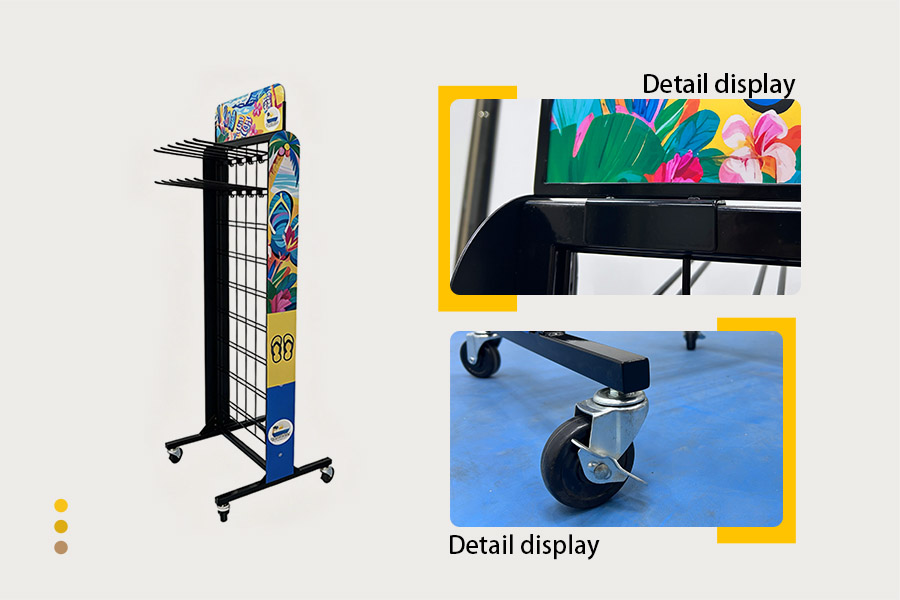 slipper display rack