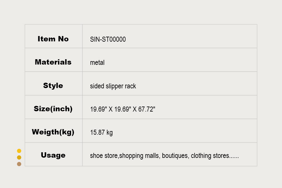 footwear display stand