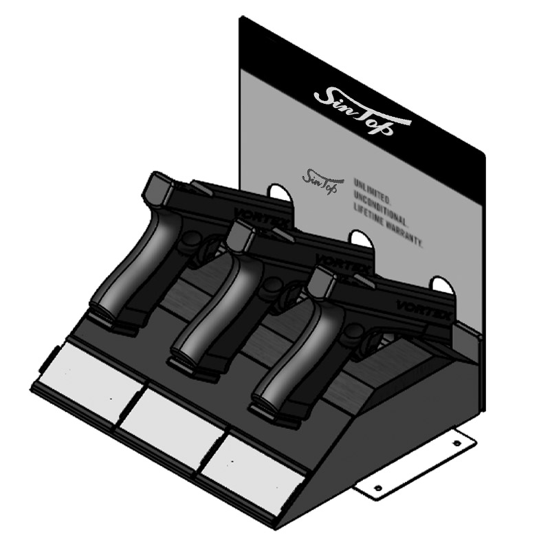 3-Slot Gun Display Rack Manufacturers, 3-Slot Gun Display Rack Factory, Supply 3-Slot Gun Display Rack Retail Solution