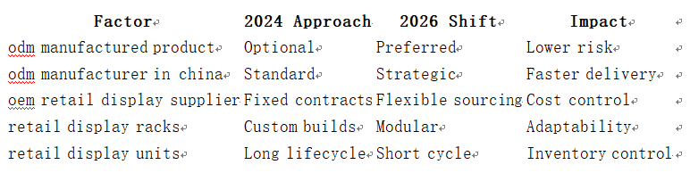 odm manufacturer in china