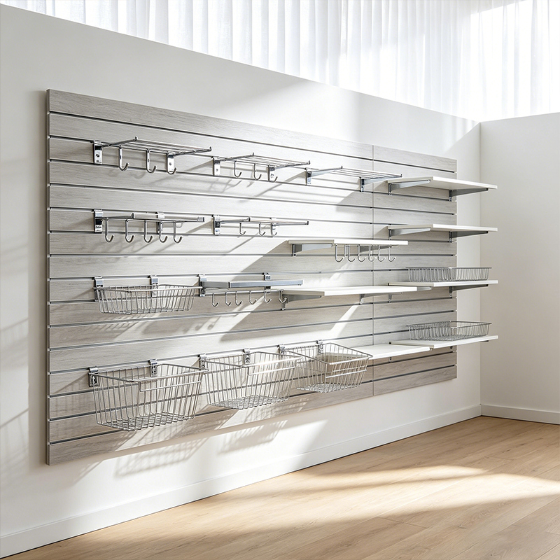 slatwall shelving accessories