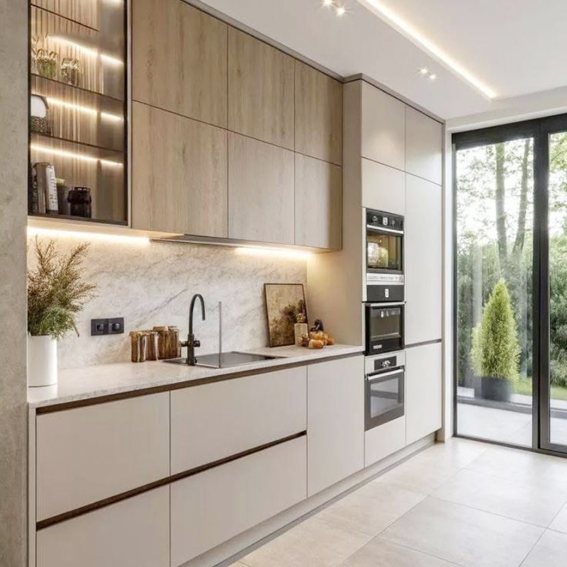 U-Shaped Kitchen Cabinet System