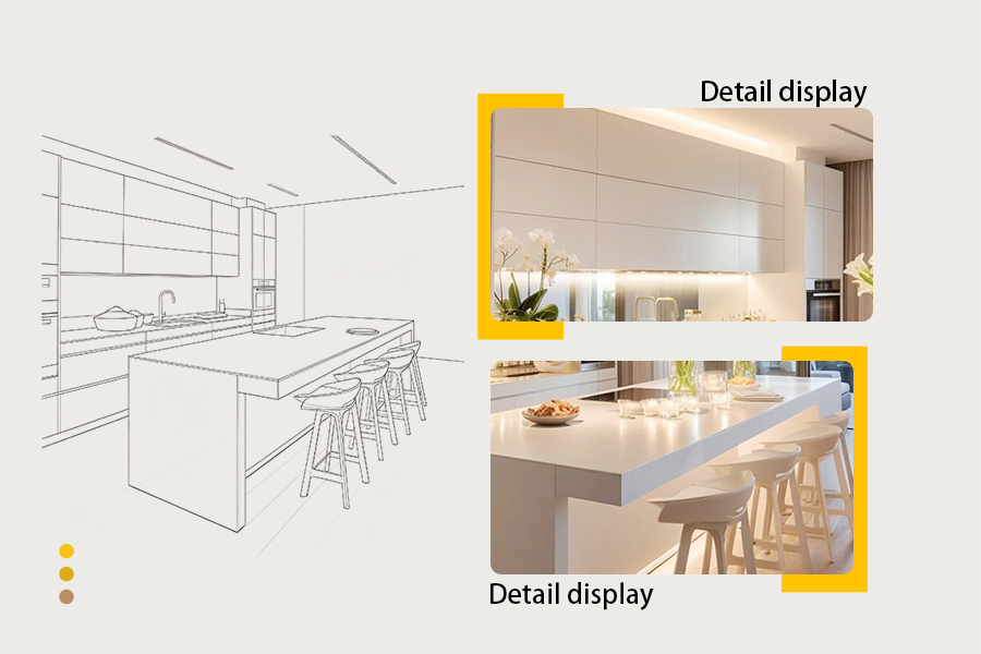 Luxury Kitchen Cabinet System