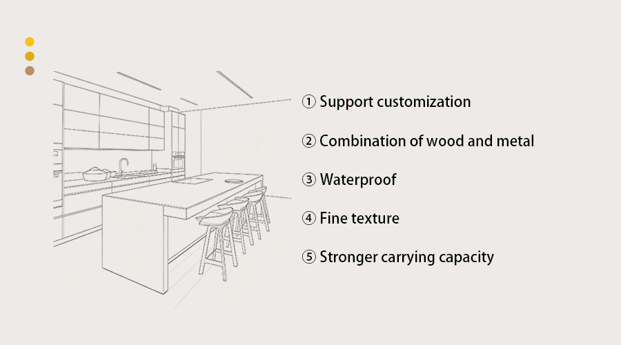 Cream Modern Kitchen Cabinets