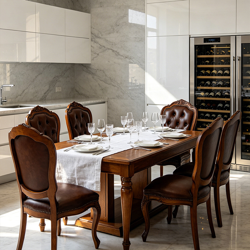 kitchen table with storage