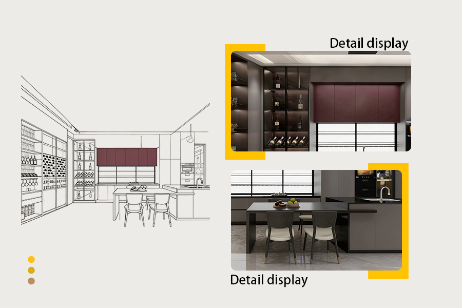 Wine storage cabinets