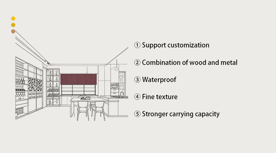Custom dining cabinets