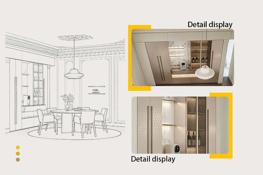 Luxury dining room sideboard Luxury dining room sideboard