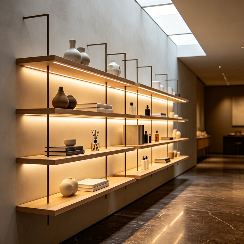 glass display shelves retail glass display shelves retail