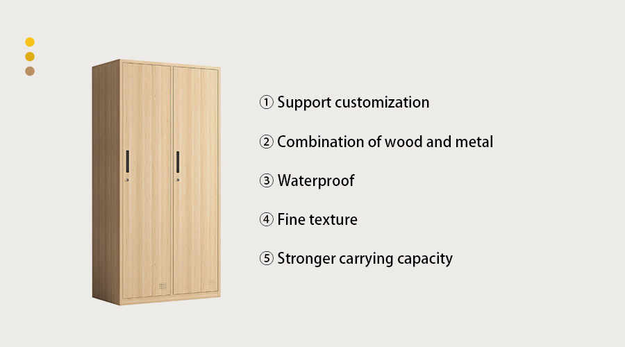 Modular locker-style closet unit