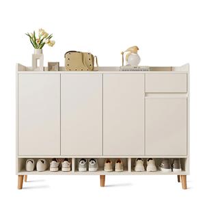 Modernong Kabinet ng Sapatos na may Entryway na may mga Drawer ng Imbakan