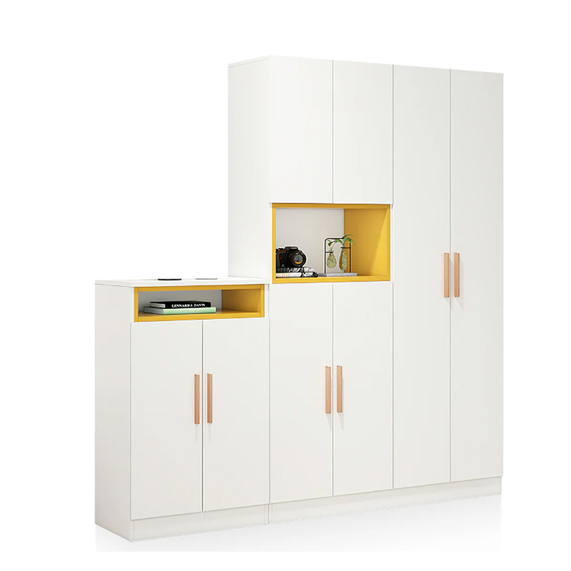 Modernong Multi-Function Storage Cabinet na may Wardrobe Organizer