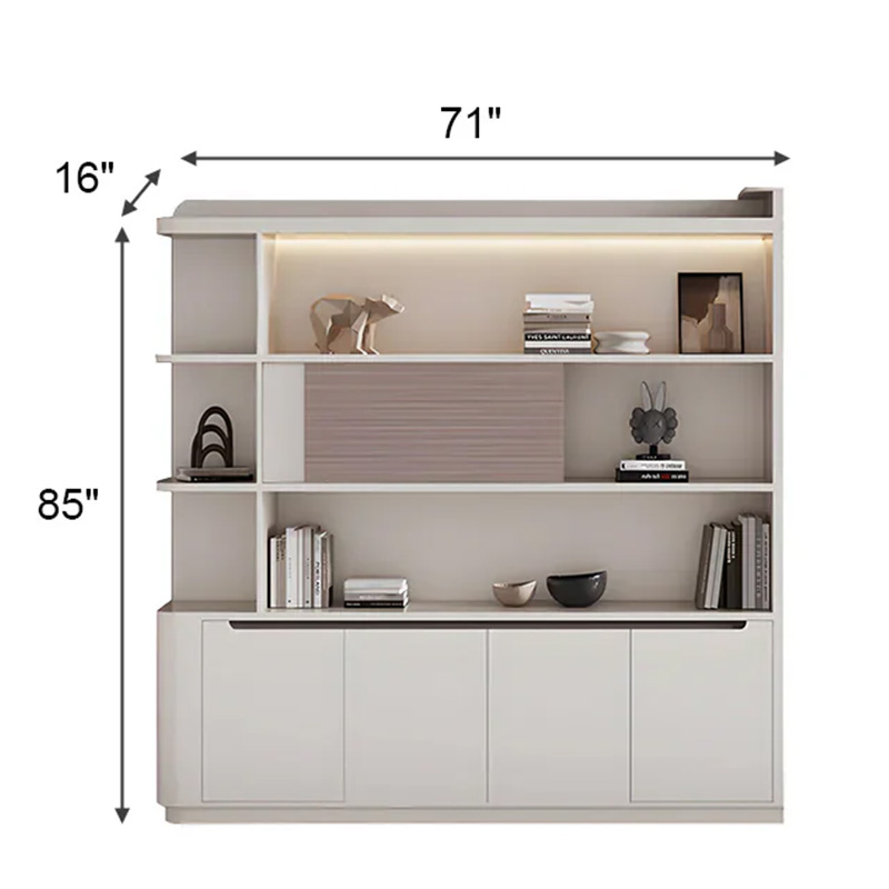 Modern Display Bookcase with Storage Cabinet Manufacturers, Modern Display Bookcase with Storage Cabinet Factory, Supply Modern Display Bookcase with Storage Cabinet Retail Solution