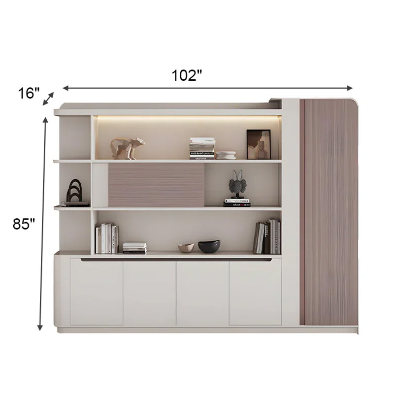 Modern Display Bookcase with Storage Cabinet Manufacturers, Modern Display Bookcase with Storage Cabinet Factory, Supply Modern Display Bookcase with Storage Cabinet Retail Solution