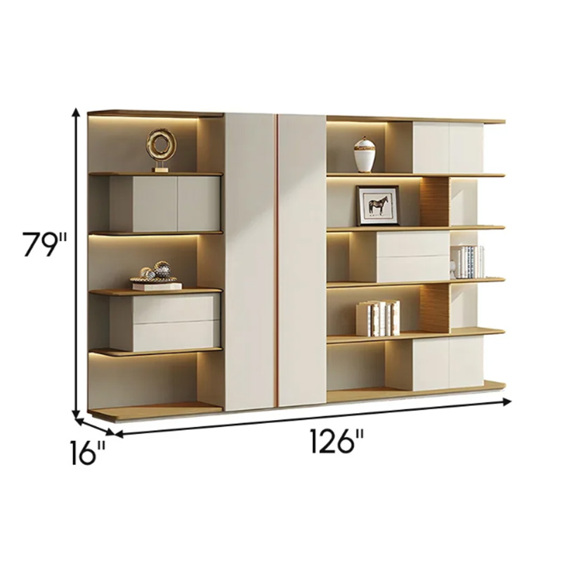 Modern Wardrobe Cabinet with LED Display Shelves Manufacturers, Modern Wardrobe Cabinet with LED Display Shelves Factory, Supply Modern Wardrobe Cabinet with LED Display Shelves Retail Solution