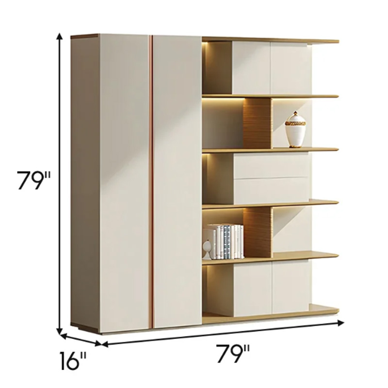 Modern Wardrobe Cabinet with LED Display Shelves Manufacturers, Modern Wardrobe Cabinet with LED Display Shelves Factory, Supply Modern Wardrobe Cabinet with LED Display Shelves Retail Solution