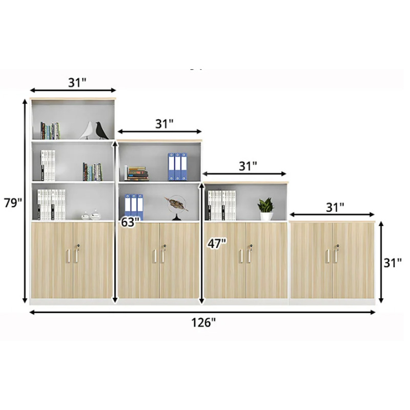 Modular Storage Cabinet with Open Shelving Manufacturers, Modular Storage Cabinet with Open Shelving Factory, Supply Modular Storage Cabinet with Open Shelving Retail Solution