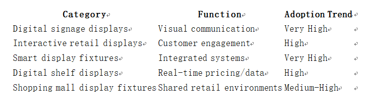 interactive retail displays