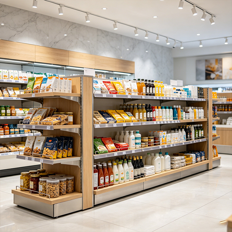 supermarket display racks