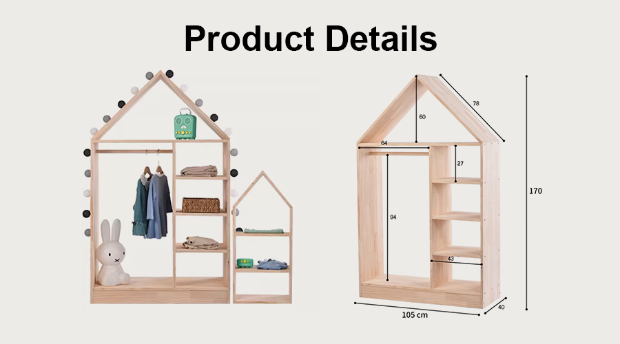 Closet clothing hanger bracket