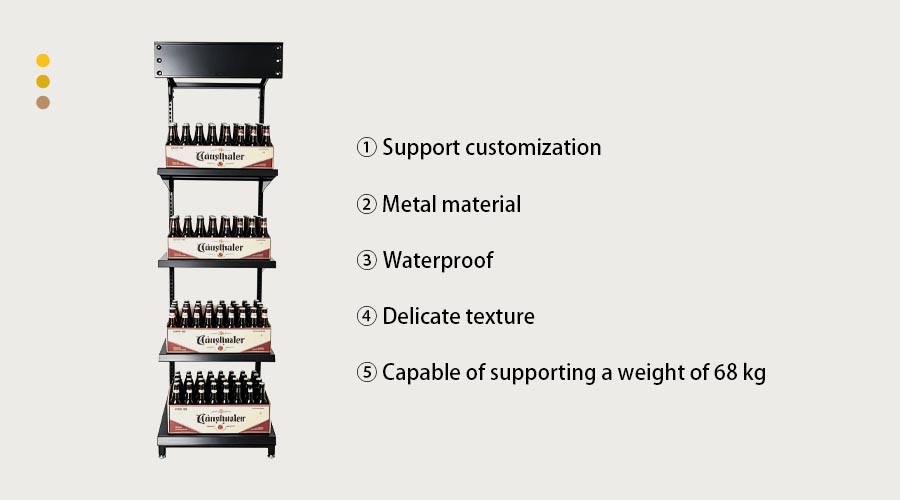 metal supermarket display rack metal supermarket display rack