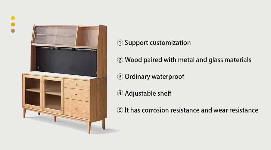 coffee bar cabinet