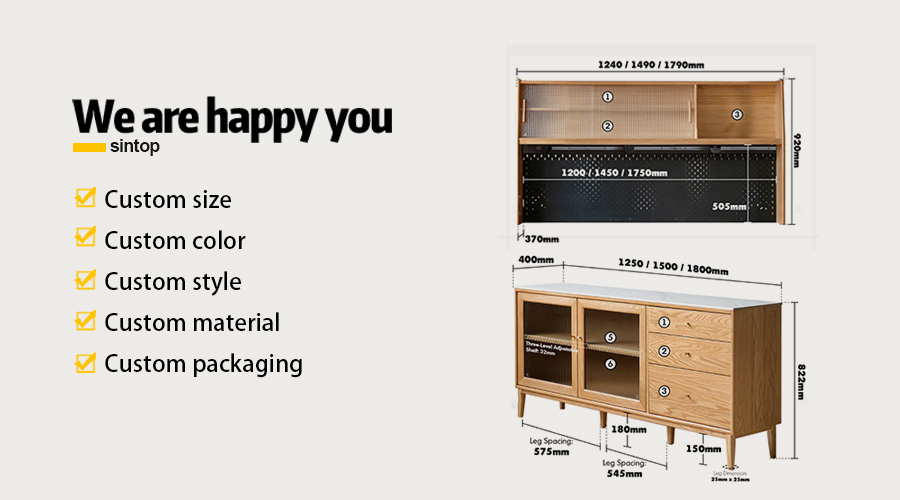 coffee bar cabinet