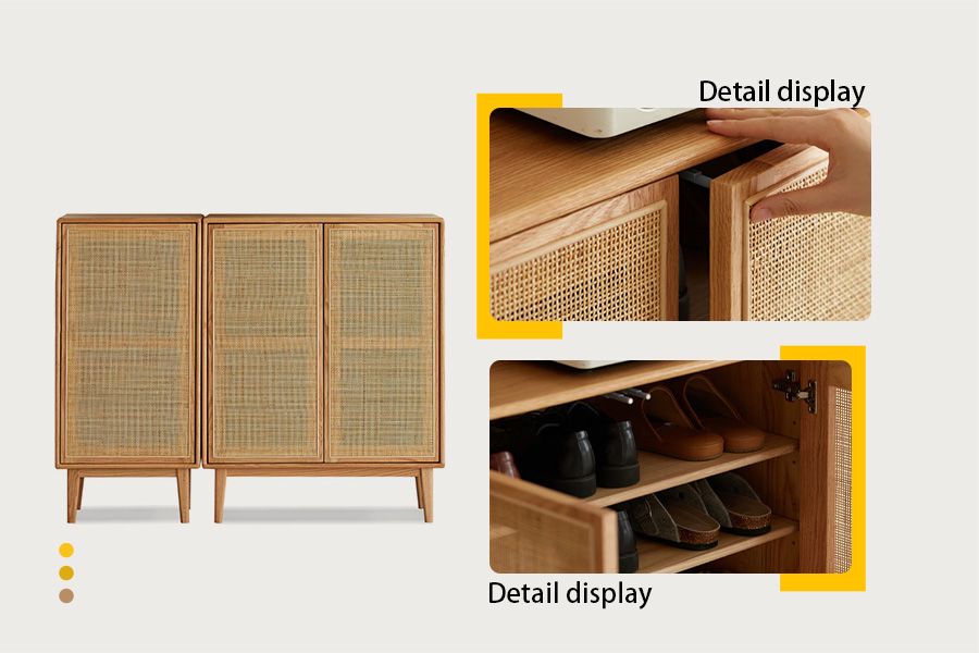 Rattan Storage Cabinet Rattan Storage Cabinet
