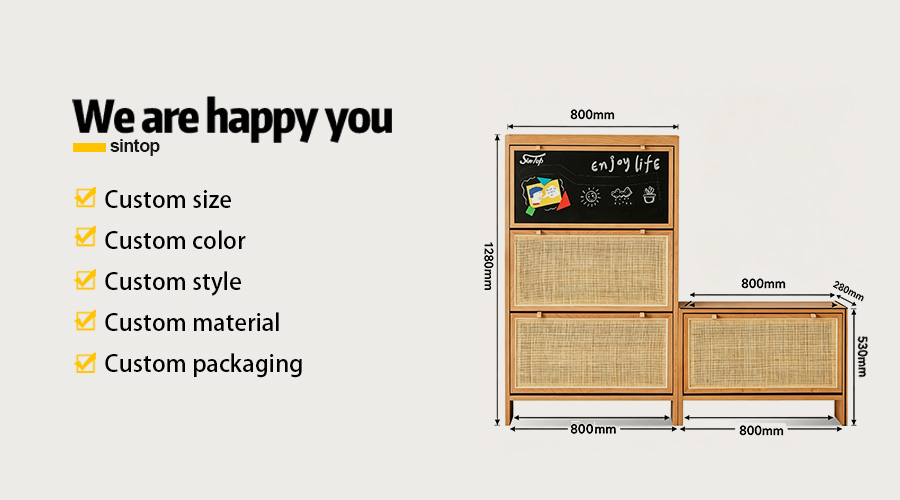 Cane door storage furniture Cane door storage furniture