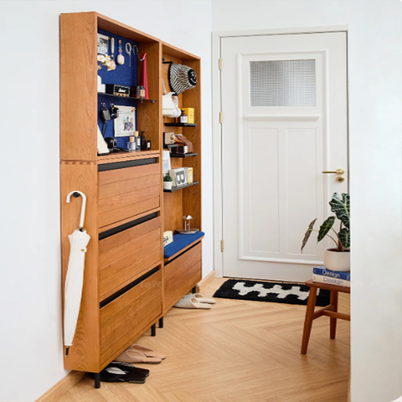 Space saving storage cabinet