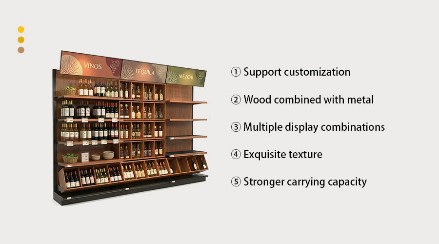 Supermarket shelving system Supermarket shelving system
