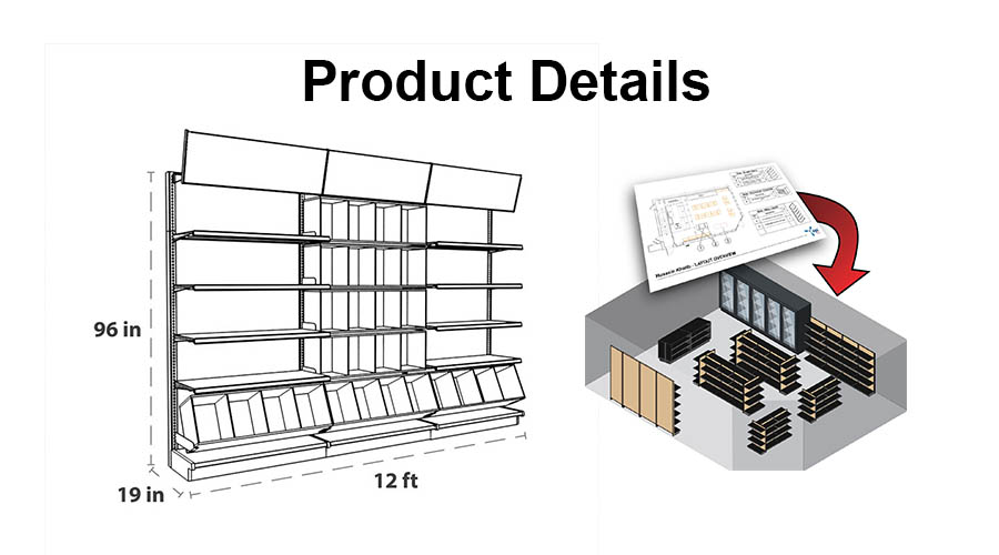 Gondola shelving Gondola shelving