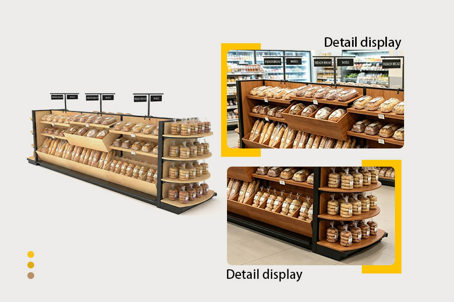 Bakery display rack Bakery display rack
