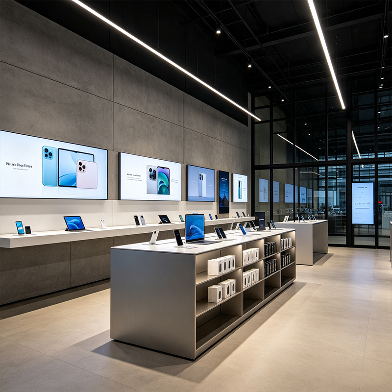 smart retail display fixtures