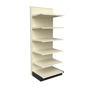 Metal Wall Gondola Shelving System for Grocery Store