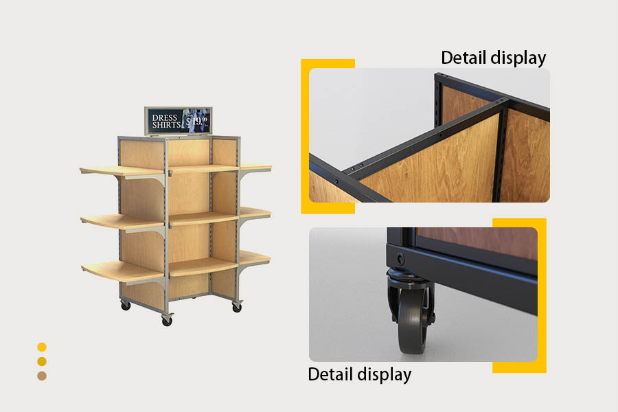 Mobile display rack
