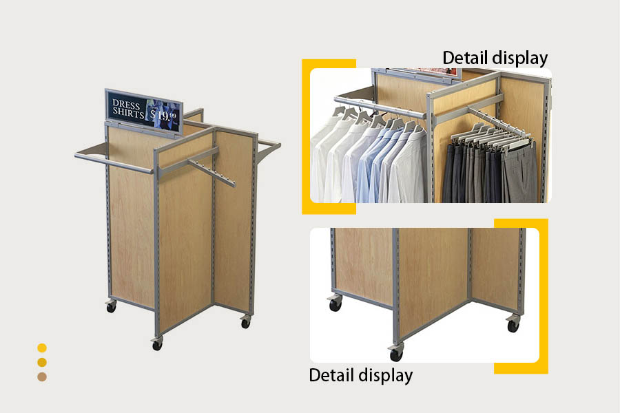 mobile clothing display rack mobile clothing display rack